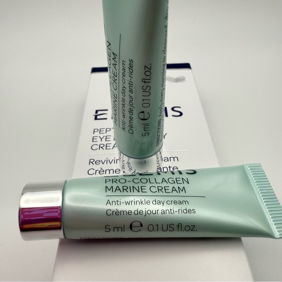 Elemis Peptide 4 Eye Recovery Cream .5oz & x2 Pro Collagen Marine Cream Skincare - Picture 3 of 9